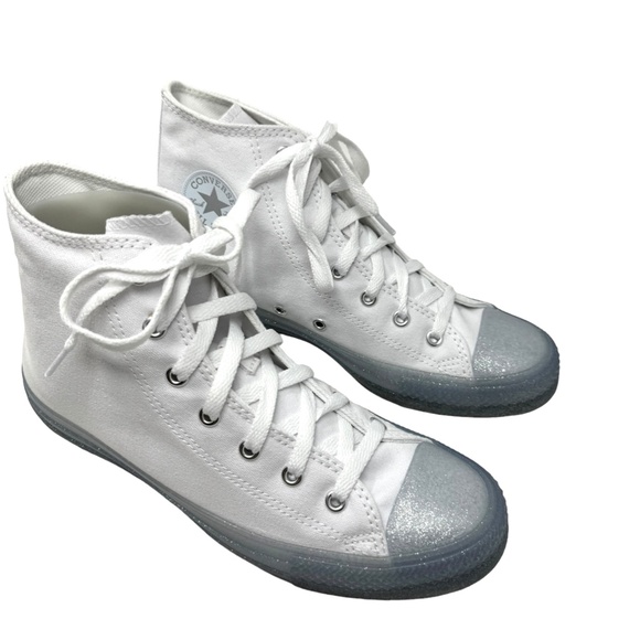 Converse Chuck Taylor High Shoes Casual Sneakers Kids Women White Canvas A02927F - Picture 7 of 10